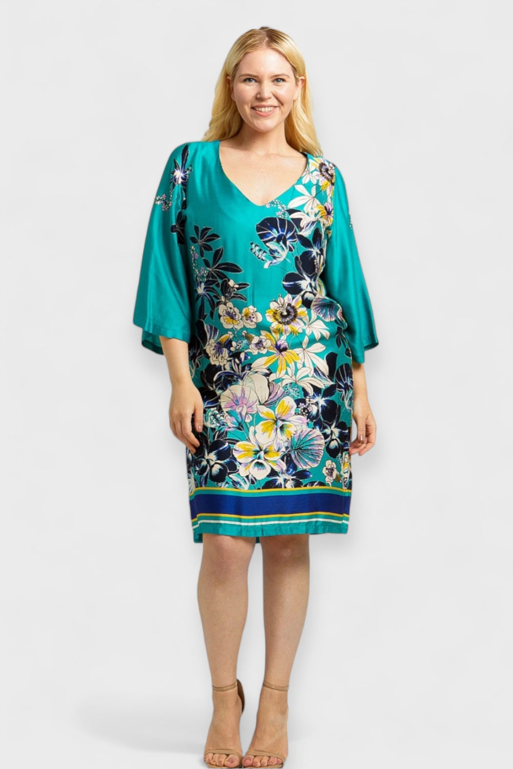 Plus Size Floral Satin Dresses Cider Satin Cowl Neck Floral Maxi Mermaid Dress Curve & Plus Plus Size Floral Satin Dresses Cider Satin Cowl Neck Floral Maxi Mermaid Dress Curve & Plus