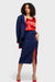 Ravenna Blue Jacket & Midi Skirt Suit Set by Sara Sabella Italian Women's Fashion