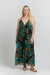 AnnaCristy Milano DRESSES Plus Size Amy Chiffon Floral Print Tiered Maxi Dress