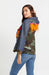 AnnaCristy Milano Appliquéd Embellished Denim Jacket Side 2- Made in Italy