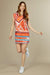 Annaré DRESSES Queen Geometric Patterned Sleeveless Mini Dress