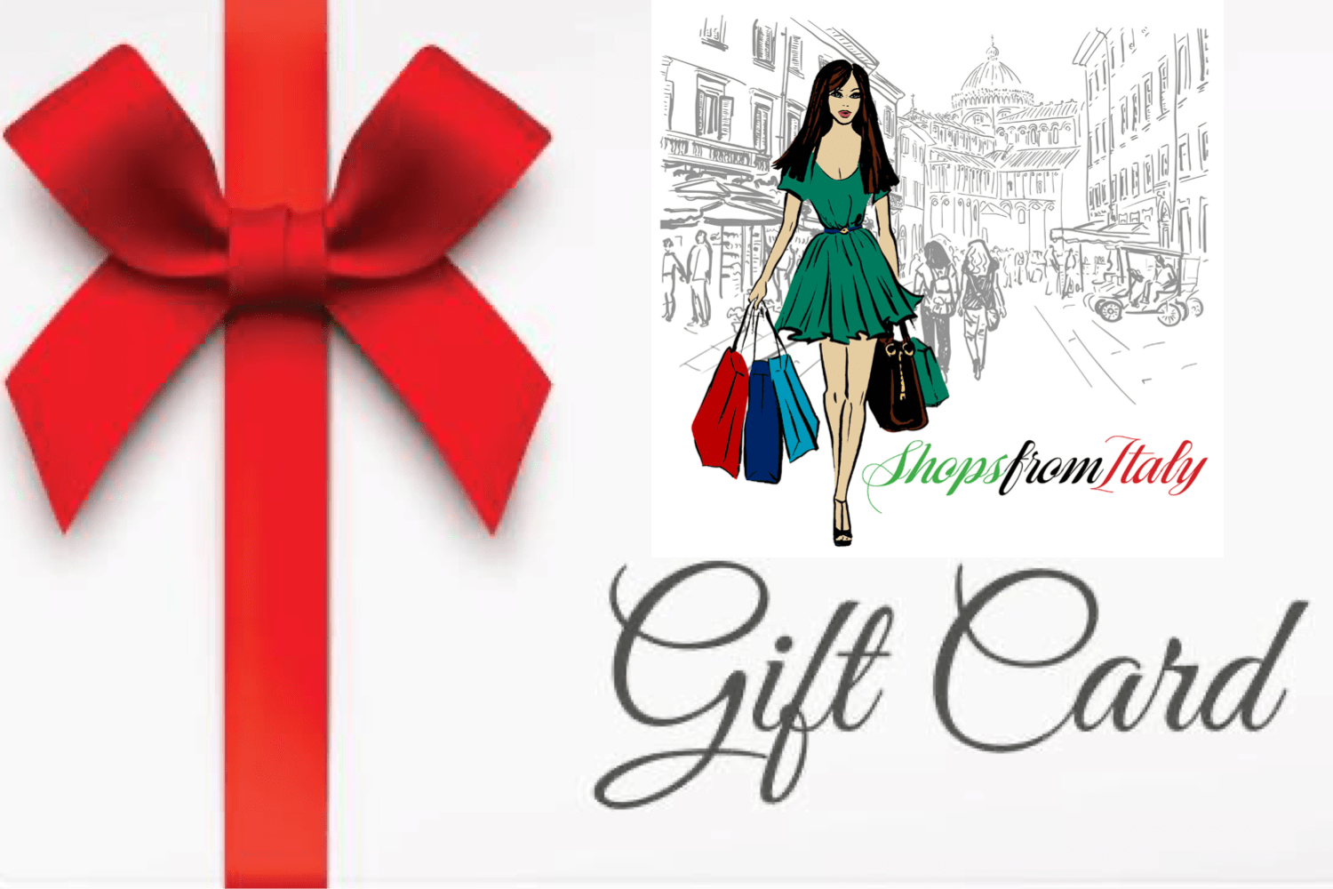 ShopsfromItaly Gift Card $50.00 USD ShopsfromItaly Gift Cards
